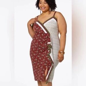 Cato | Ruffled Floral Dress Plus Size Available